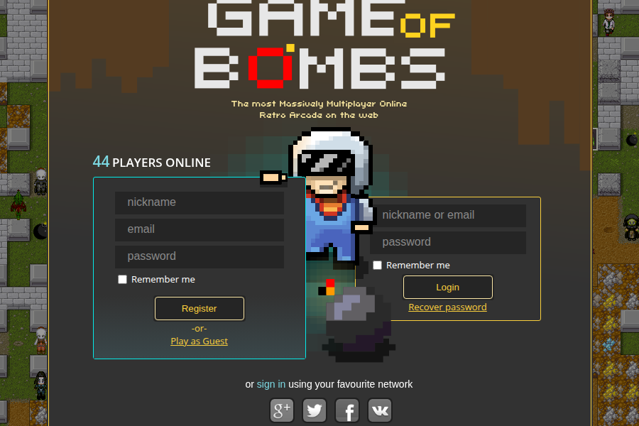 Game of Bombs - 在线多人炸弹对战游戏 截图