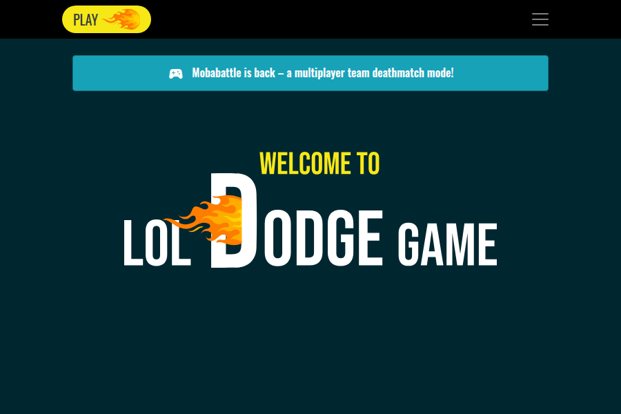 LoL Dodge Game - 英雄联盟技能躲避训练 截图