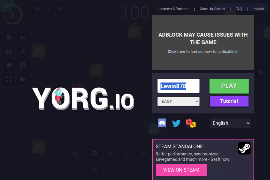 YORG.io - 自动化僵尸防御策略游戏 截图